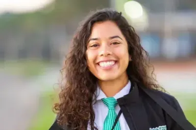 Smiling employee photo